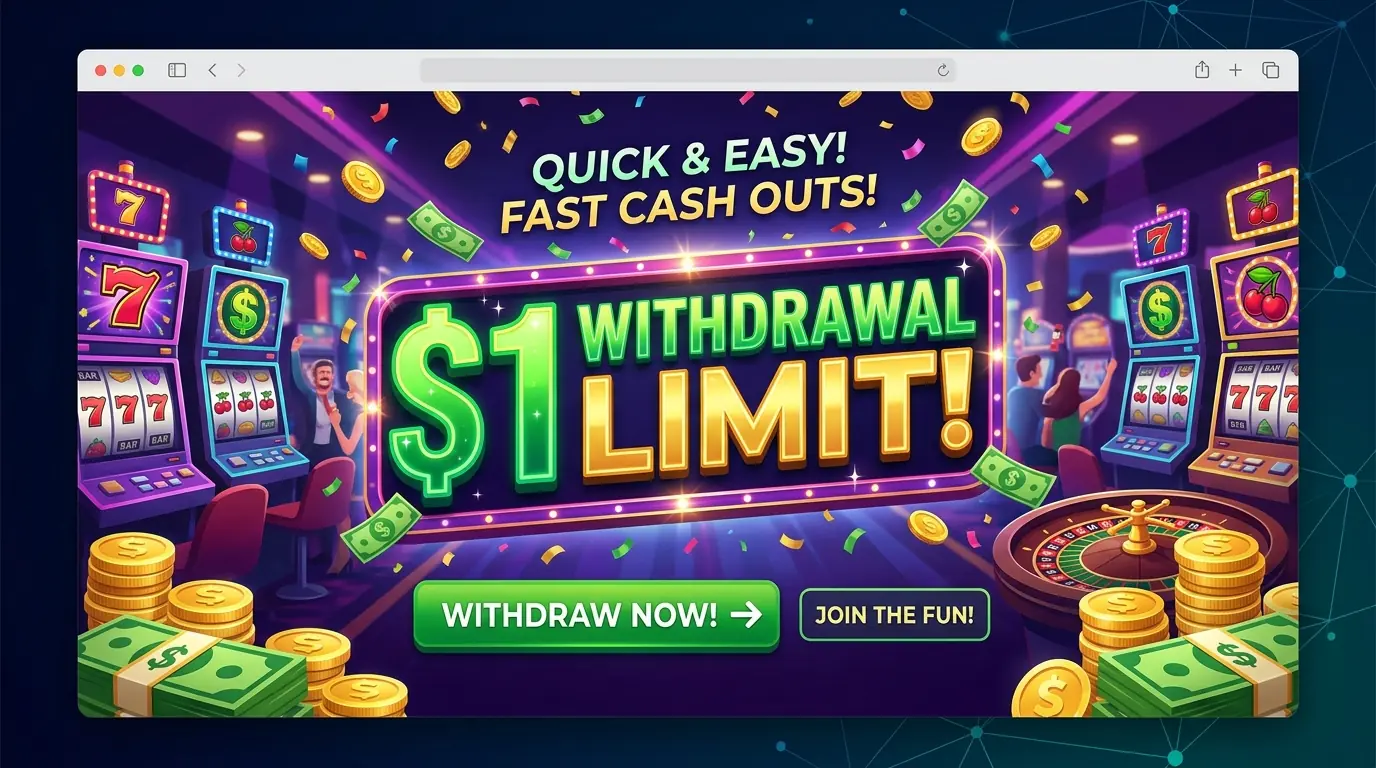 1 € udbetaling hos Dansk777 casino